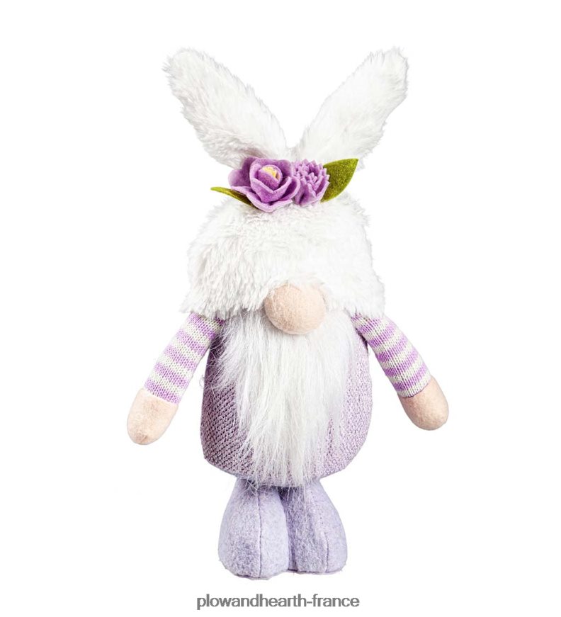 Gnomes en peluche avec oreilles de lapin, lot de 2 Plow & Hearth 8642F62394 articles ménagers