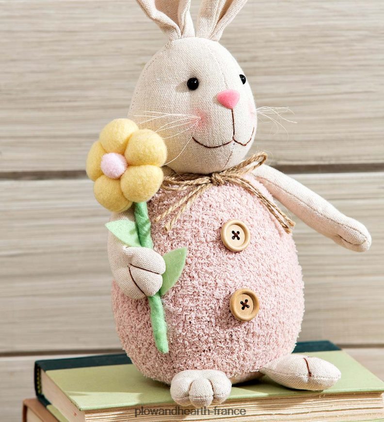 lapins de table printaniers, lot de 2 Plow & Hearth 8642F62396 articles ménagers