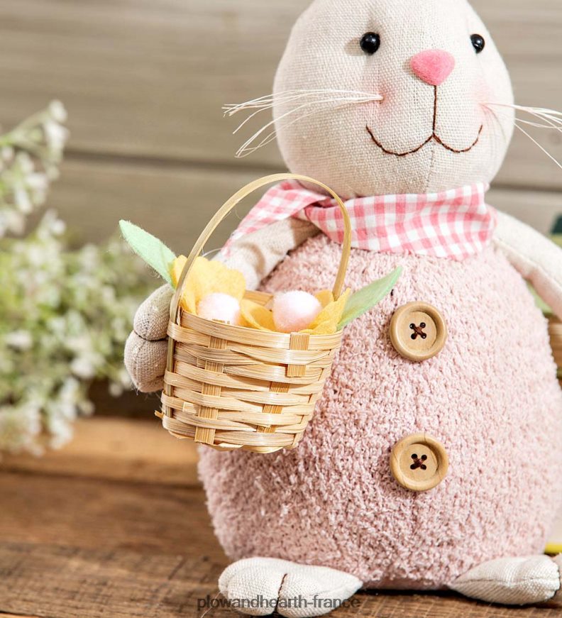 lapins de table printaniers, lot de 2 Plow & Hearth 8642F62396 articles ménagers