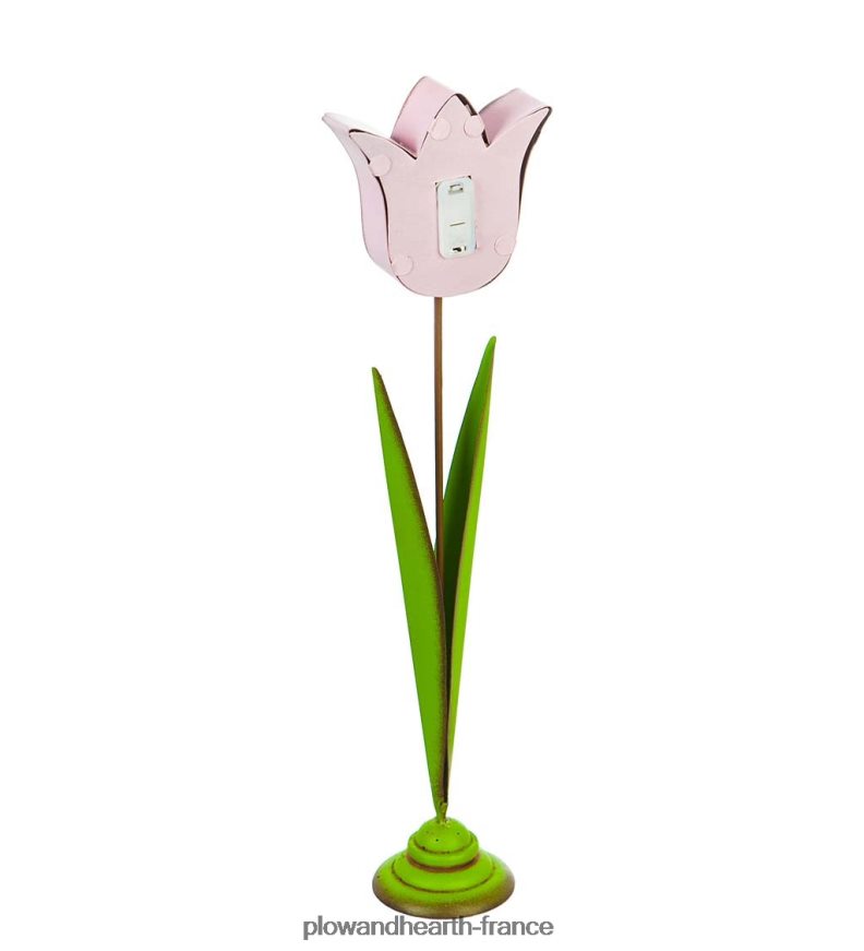 tulipes de table à LED, lot de 2 Plow & Hearth 8642F62416 articles ménagers