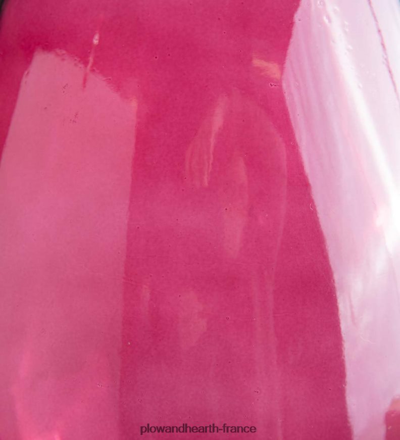 vase ballon en verre recyclé bleu fumé Plow & Hearth 8642F62393 articles ménagers