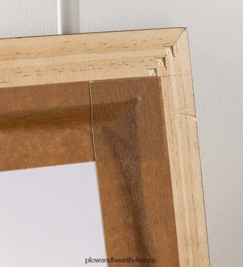 chouette barrée ii peinture d’art mural encadrée Plow & Hearth 8642F62514 articles ménagers