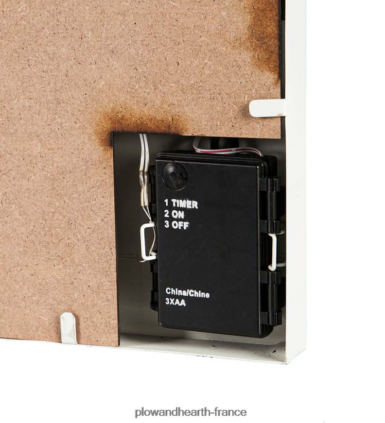 papillon métallique éclairé art mural Plow & Hearth 8642F62421 articles ménagers