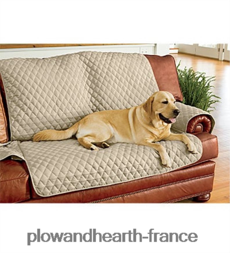 housses de protection pour meubles en polyester pour animaux de compagnie Plow & Hearth 8642F62544 articles ménagers