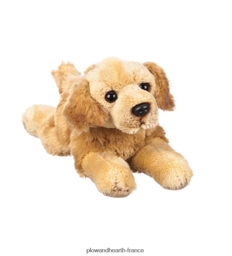 pouf en peluche Golden Retriever Plow & Hearth 8642F63101 articles ménagers