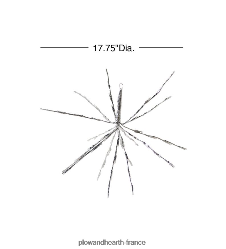 Étoiles éclairées intérieures/extérieures Plow & Hearth 8642F61684 articles ménagers