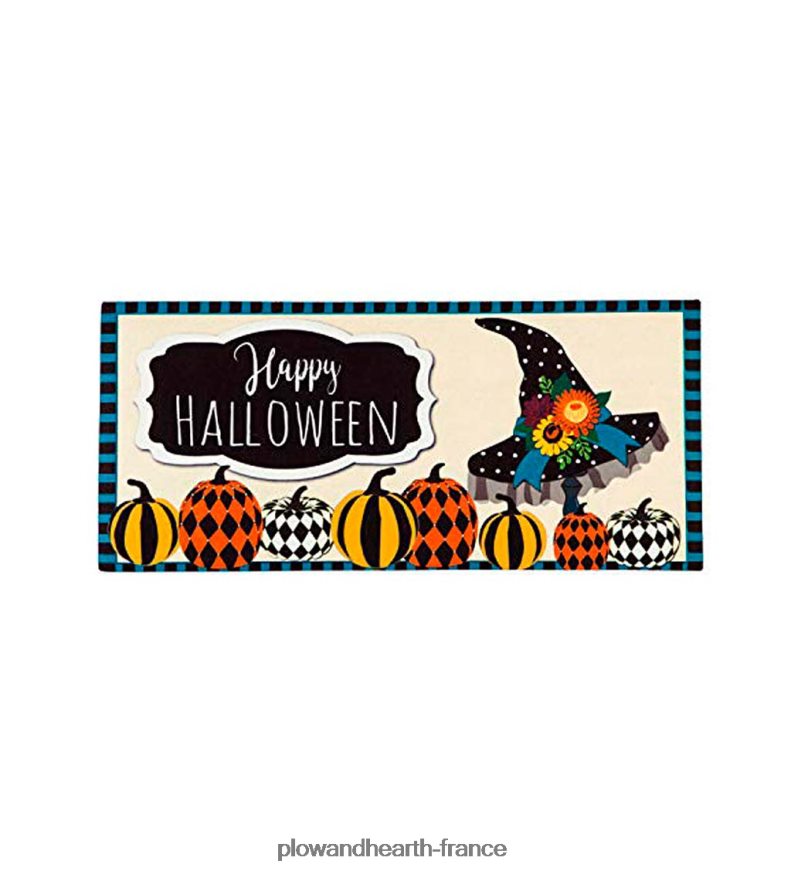 ensemble de tapis sassafras d'automne, de récolte et de vacances Plow & Hearth 8642F61743 articles ménagers