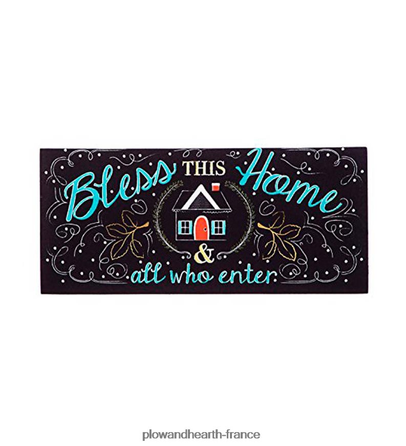 ensemble de tapis sassafras d'automne, de récolte et de vacances Plow & Hearth 8642F61743 articles ménagers