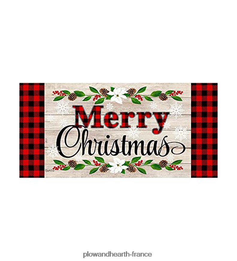 ensemble de tapis sassafras d'automne, de récolte et de vacances Plow & Hearth 8642F61743 articles ménagers