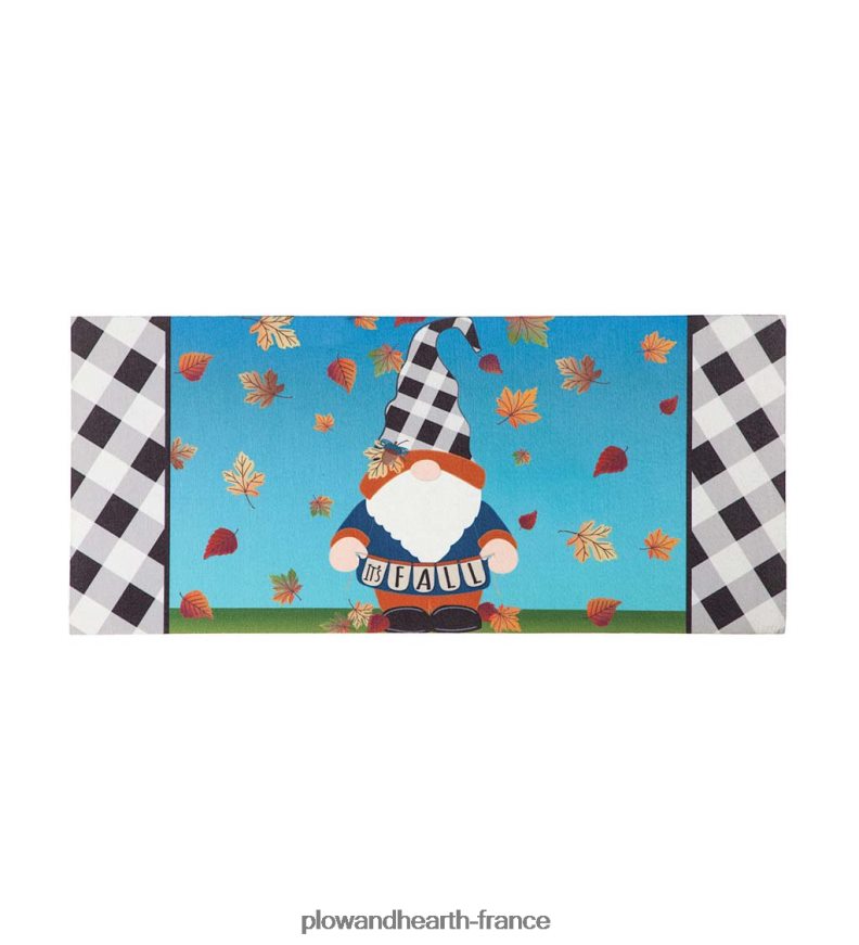 ensemble de tapis sassafras fantaisiste d’automne et de vacances Plow & Hearth 8642F61737 articles ménagers