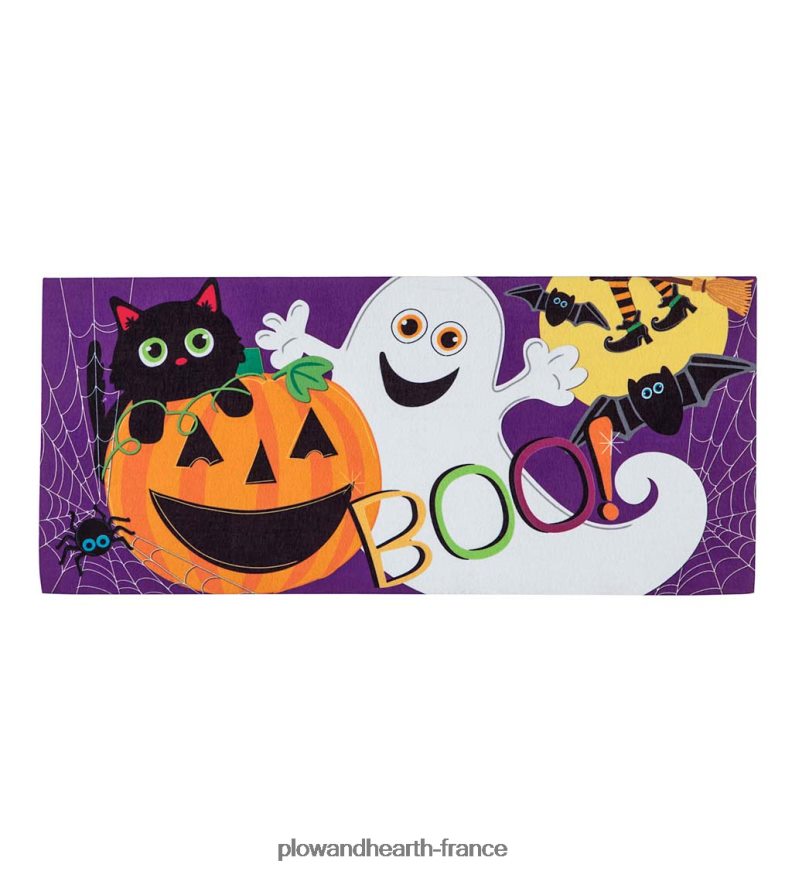 ensemble de tapis sassafras fantaisiste d’automne et de vacances Plow & Hearth 8642F61737 articles ménagers