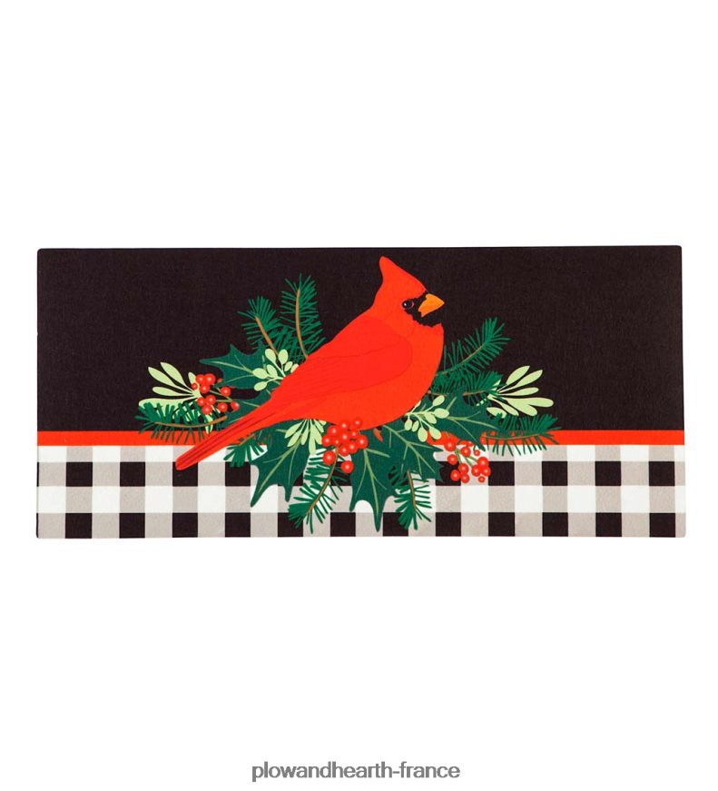 ensemble de tapis sassafras fantaisiste d’automne et de vacances Plow & Hearth 8642F61737 articles ménagers