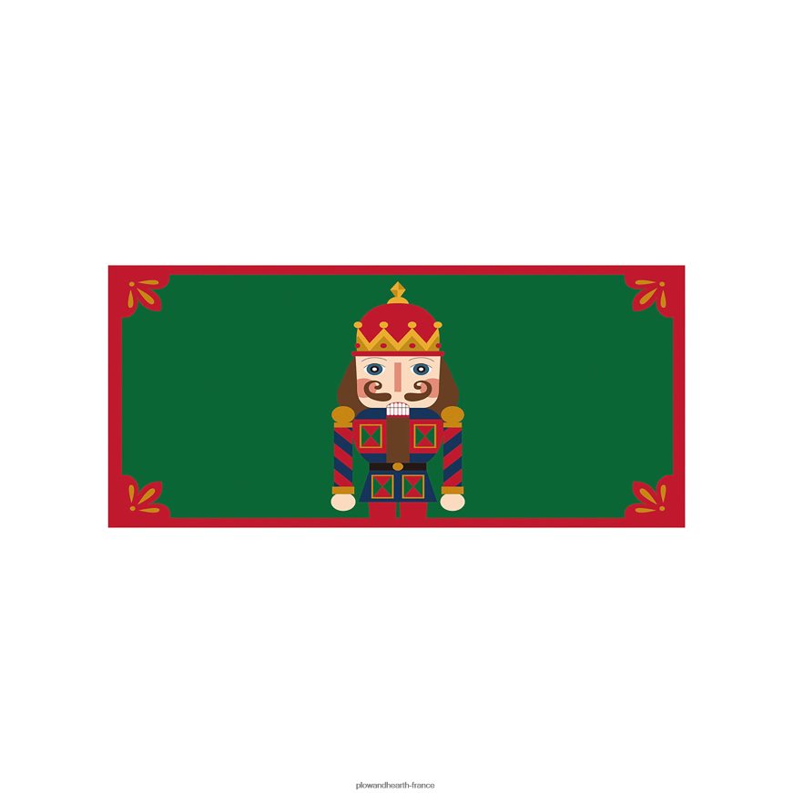 tapis d'interrupteur sassafras casse-noix vert Plow & Hearth 8642F61740 articles ménagers