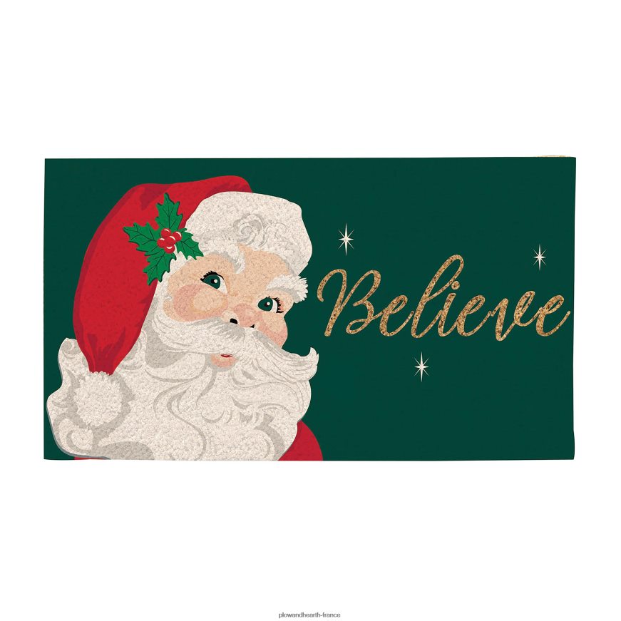 tapis en fibre de coco santa believe Plow & Hearth 8642F61741 articles ménagers