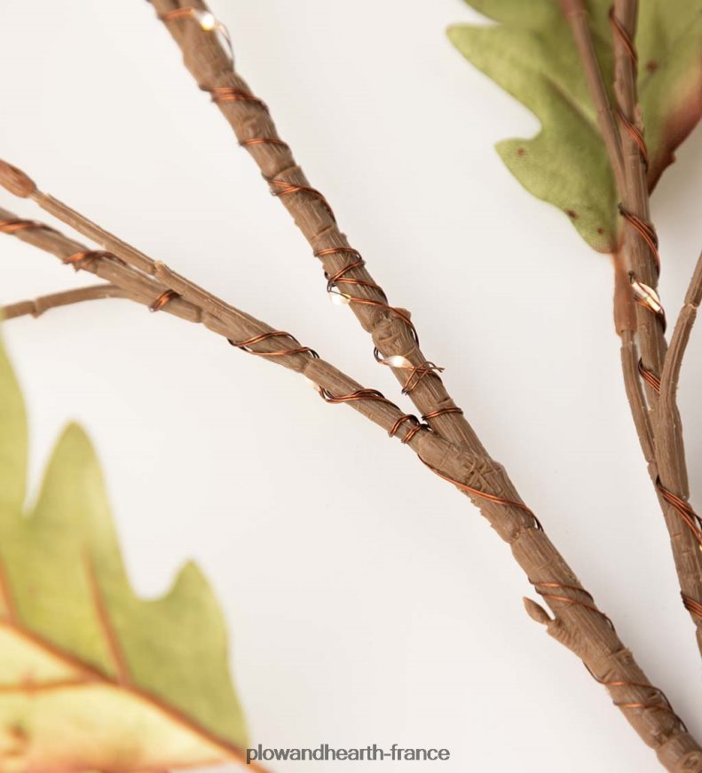 Branches de chêne mousse éclairées intérieur/extérieur, lot de 2 Plow & Hearth 8642F61582 articles ménagers