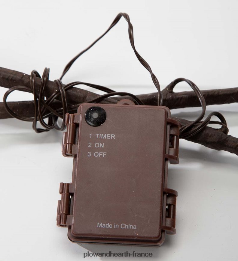 Branches de gypsophile éclairées intérieur/extérieur, lot de 2 Plow & Hearth 8642F61487 articles ménagers