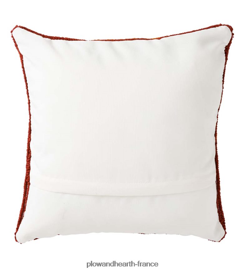 Coussin décoratif en polypropylène accroché à la main, intérieur/extérieur, prime d'automne Plow & Hearth 8642F61231 articles ménagers