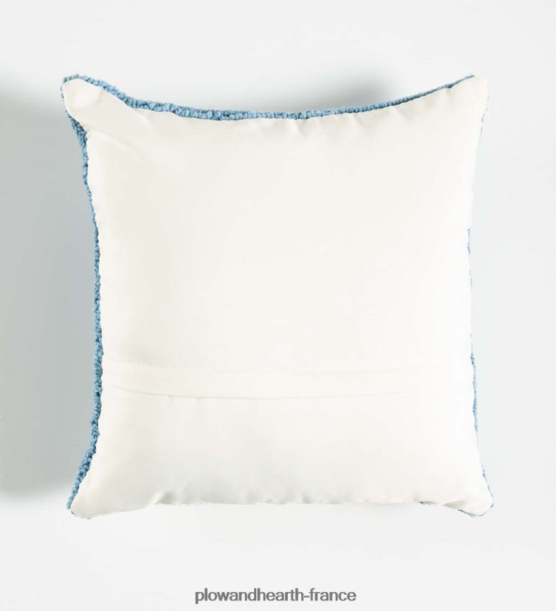 coussin décoratif bonhomme de neige en polypropylène accroché intérieur/extérieur Plow & Hearth 8642F61217 articles ménagers