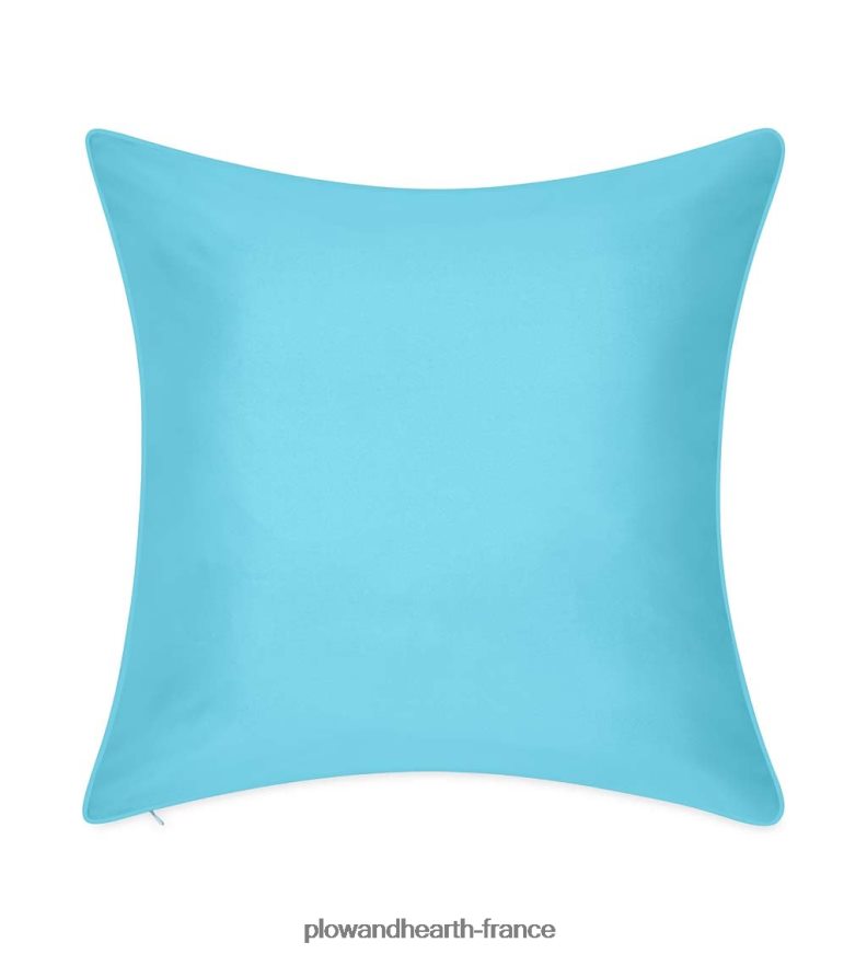 coussin décoratif en dentelle brodée intérieur/extérieur - noir Plow & Hearth 8642F61261 articles ménagers