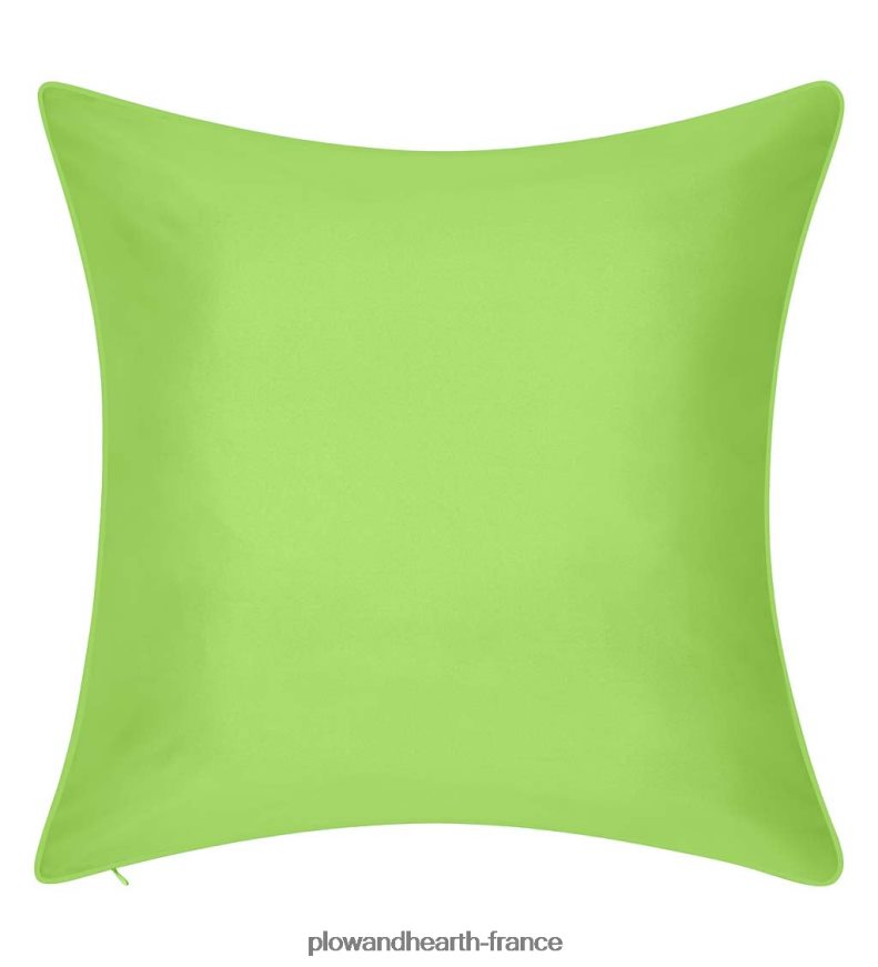 coussin décoratif en dentelle brodée intérieur/extérieur - noir Plow & Hearth 8642F61261 articles ménagers