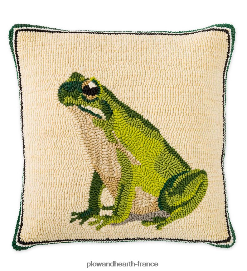 coussin suspendu à une grenouille intérieure/extérieure Plow & Hearth 8642F61256 articles ménagers