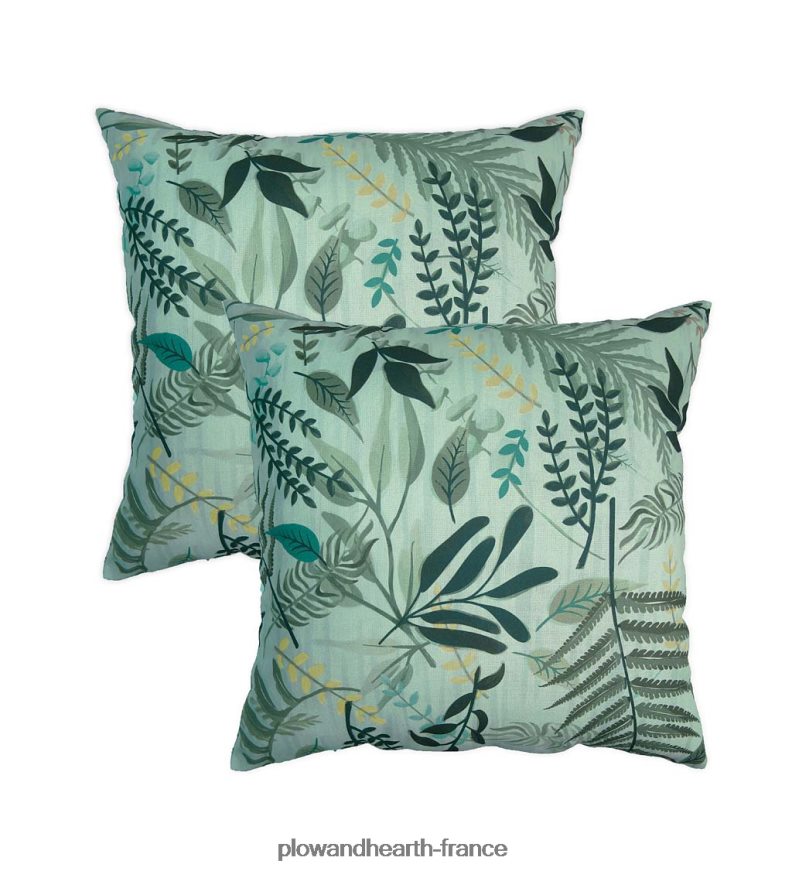 oreillers de remplacement pour balançoire hamac en corde, ensemble de 2 - floral noir Plow & Hearth 8642F63196 articles ménagers