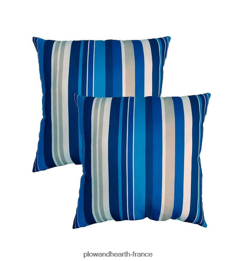 oreillers de remplacement pour balançoire hamac en corde, ensemble de 2 - floral noir Plow & Hearth 8642F63196 articles ménagers