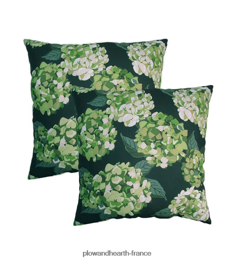 oreillers de remplacement pour balançoire hamac en corde, ensemble de 2 - floral noir Plow & Hearth 8642F63196 articles ménagers