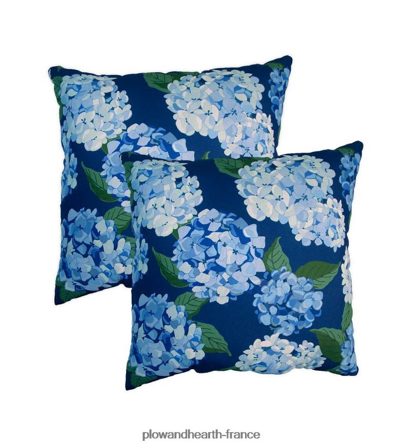 oreillers de remplacement pour balançoire hamac en corde, ensemble de 2 - floral noir Plow & Hearth 8642F63196 articles ménagers