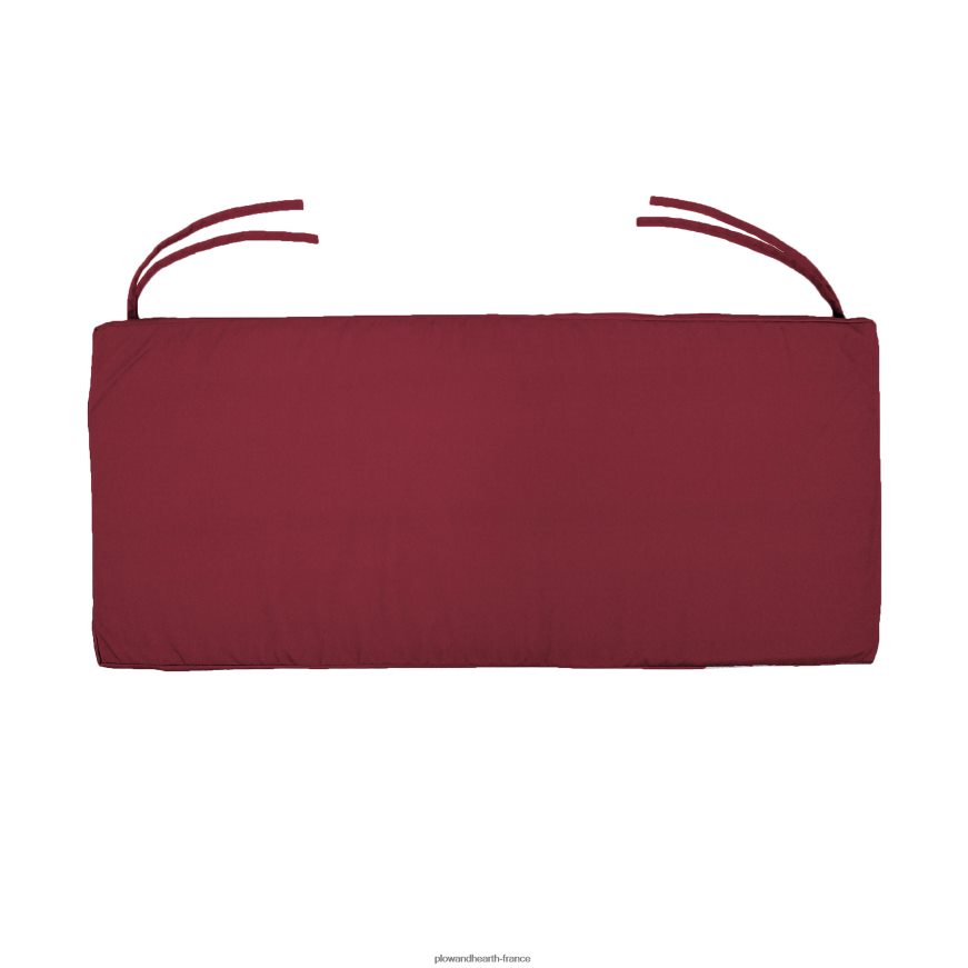 coussin classique pour balançoire/banc avec attaches, 59 x 16 x 3 - hortensia bleu ciel Plow & Hearth 8642F61200 articles ménagers