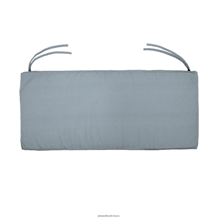 coussin classique pour balançoire/banc avec attaches, 59 x 16 x 3 - hortensia bleu ciel Plow & Hearth 8642F61200 articles ménagers