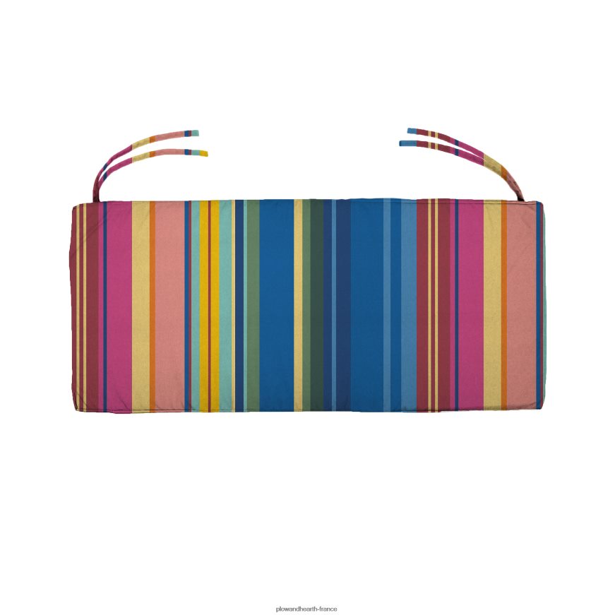 coussin classique pour balançoire/banc en polyester, 36 x 16 x 3 - croquis floral blush Plow & Hearth 8642F61189 articles ménagers