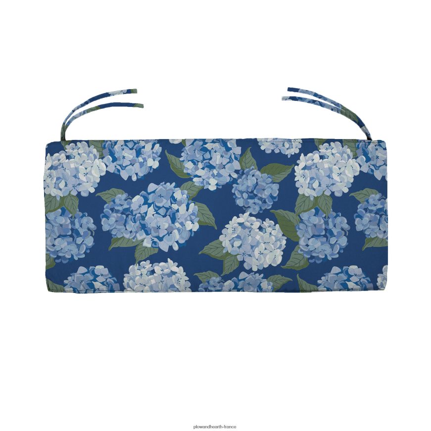 coussin classique pour balançoire/banc en polyester, 36 x 16 x 3 - croquis floral blush Plow & Hearth 8642F61189 articles ménagers