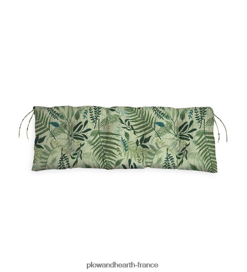 coussin de balançoire/banc classique en polyester, 47 x 16 x 3 - poussée de pétales Plow & Hearth 8642F61191 articles ménagers