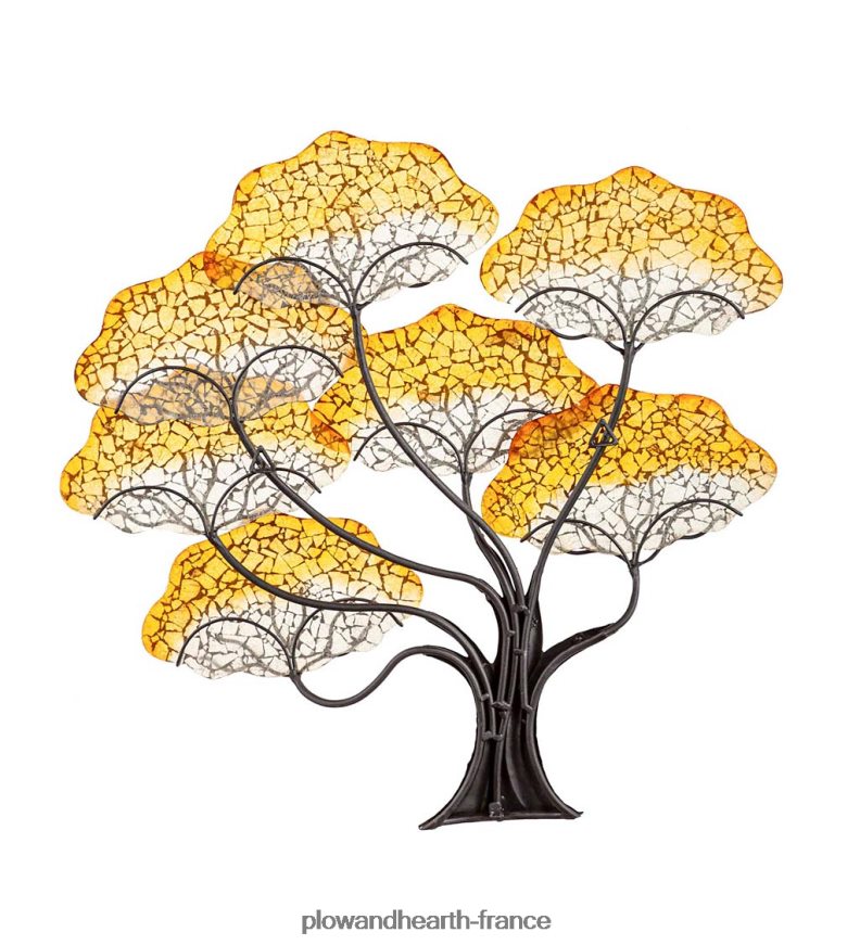 décoration murale arbre en mosaïque Plow & Hearth 8642F62398 articles ménagers