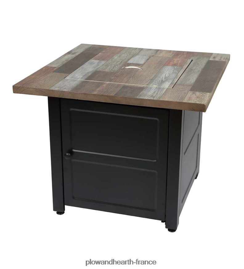 Foyer extérieur au gaz LP Beldon avec manteau en résine imprimée, 30 Plow & Hearth 8642F61601 articles ménagers