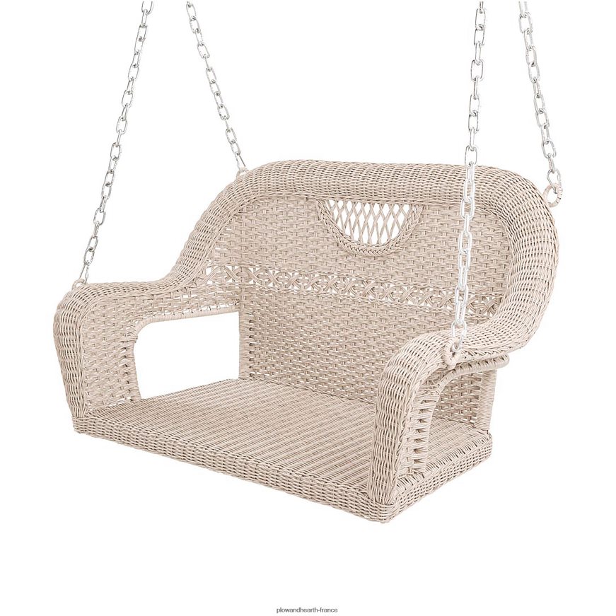 Balançoire en osier Prospect Hill - bois flotté Plow & Hearth 8642F61115 articles ménagers