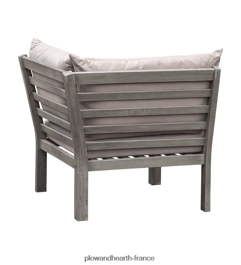 Ensemble de canapé sectionnel d'extérieur Ridgewind avec table basse Plow & Hearth 8642F61133 articles ménagers