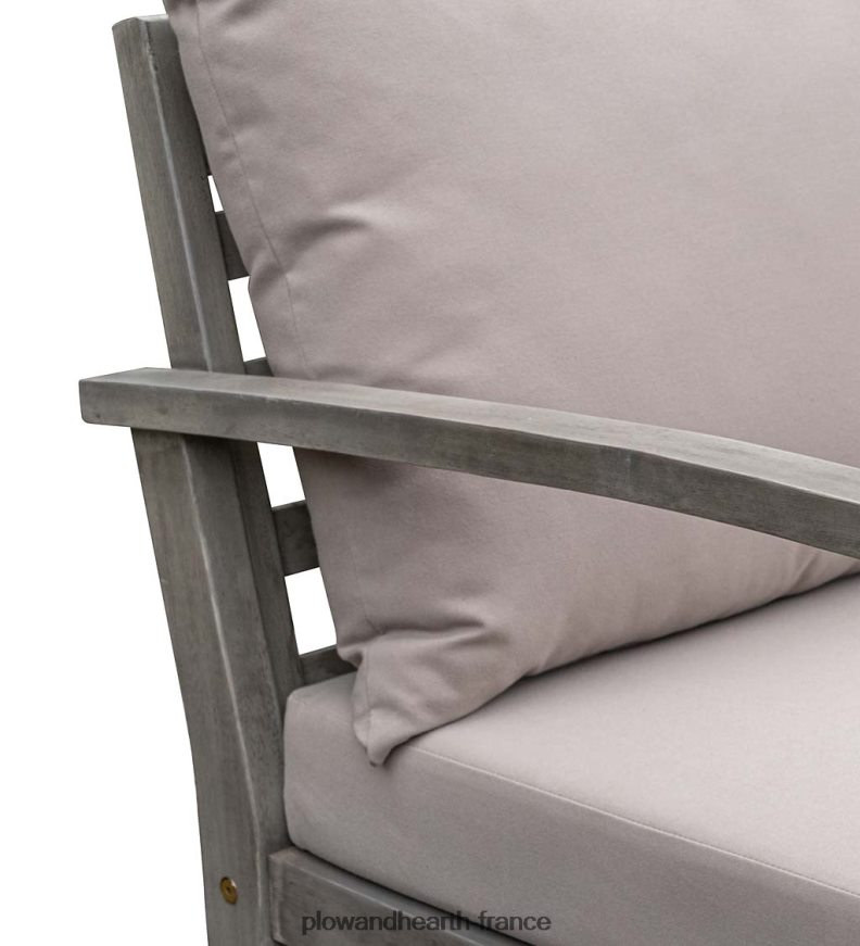 Ensemble de canapé sectionnel d'extérieur Ridgewind avec table basse Plow & Hearth 8642F61133 articles ménagers