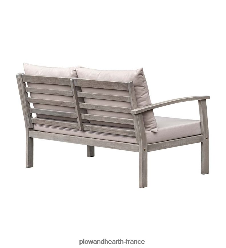 Ensemble de canapé sectionnel d'extérieur Ridgewind avec table basse Plow & Hearth 8642F61133 articles ménagers