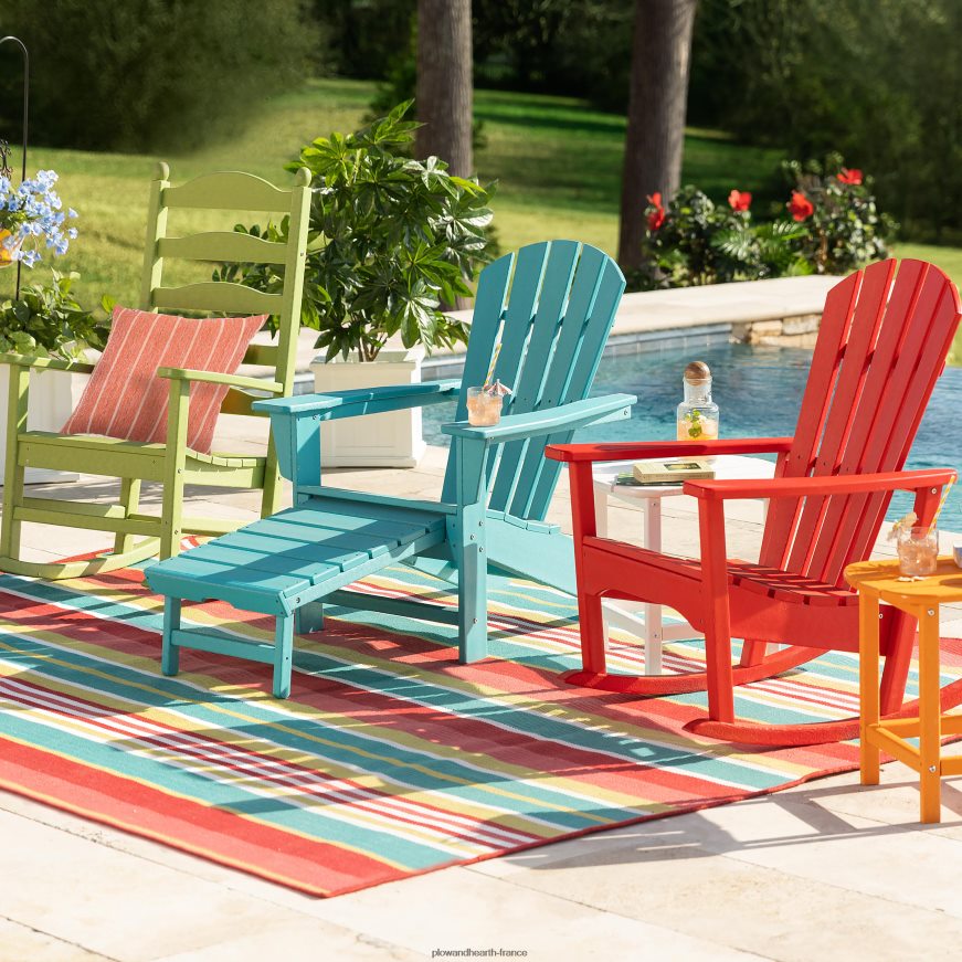 chaise à bascule en polywood - vert Plow & Hearth 8642F61116 articles ménagers