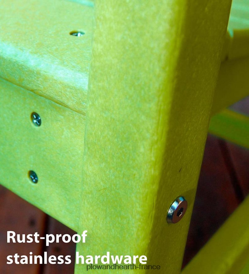 chaise à bascule en polywood - vert Plow & Hearth 8642F61116 articles ménagers