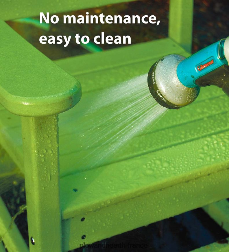 chaise à bascule en polywood - vert Plow & Hearth 8642F61116 articles ménagers