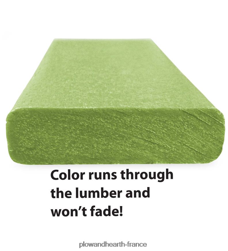 chaise à bascule en polywood - vert Plow & Hearth 8642F61116 articles ménagers