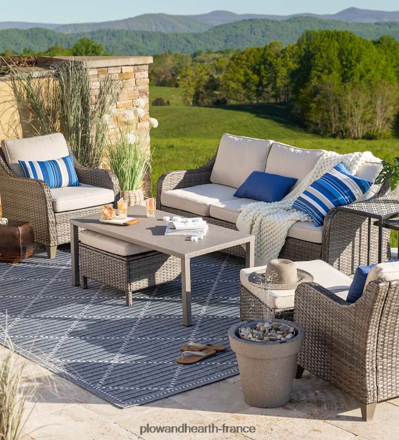 ensemble de sièges montross 6 pièces Plow & Hearth 8642F61137 articles ménagers