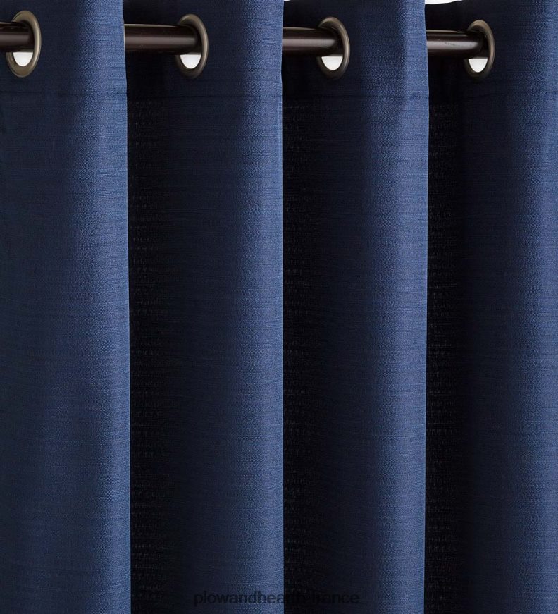 panneau de rideau extérieur en toile de jute avec œillets Plow & Hearth 8642F61469 articles ménagers