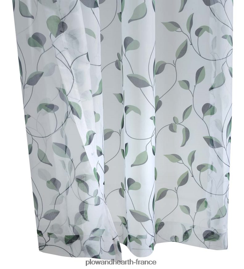 panneau de rideau extérieur à feuilles bicolores Plow & Hearth 8642F61466 articles ménagers