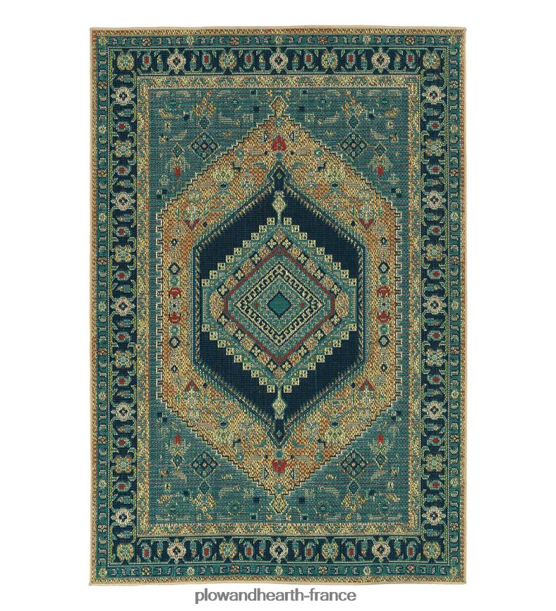 Tapis Pensacola à chapiteau intérieur/extérieur Plow & Hearth 8642F61456 articles ménagers