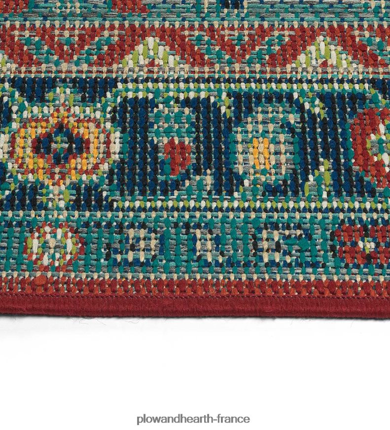 Tapis Pensacola à chapiteau intérieur/extérieur Plow & Hearth 8642F61456 articles ménagers