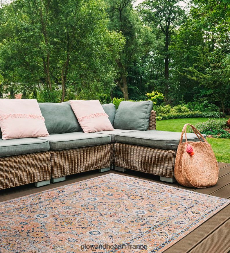 Tapis de jardin Pénélope intérieur/extérieur Plow & Hearth 8642F61428 articles ménagers